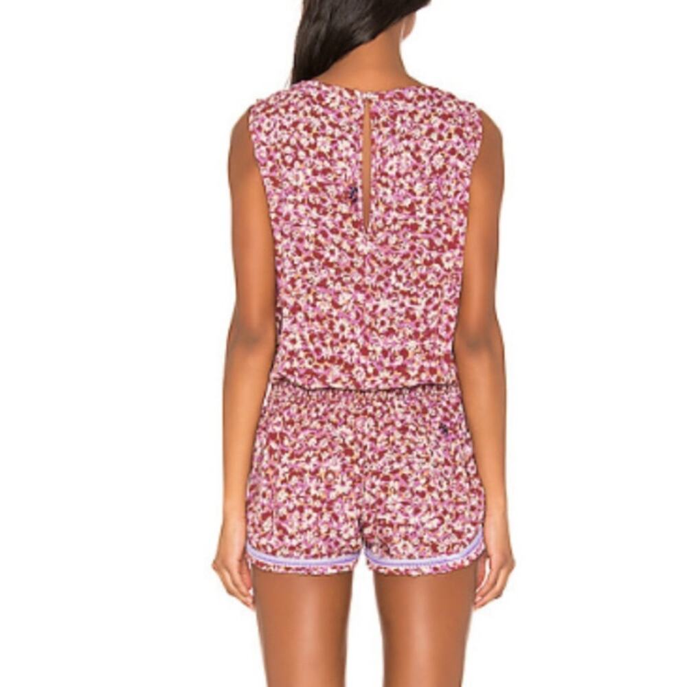 NWT POUPETTE ST BARTH Lucy Jumpsuit Romper Purple Fantasy S - Picture 3 of 10